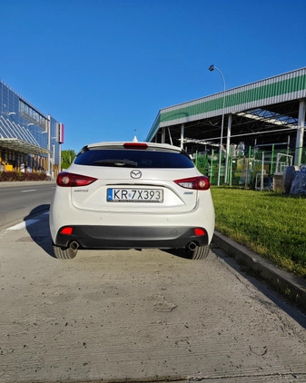 Mazda 3 cena 57750 przebieg: 98000, rok produkcji 2015 z Kraków małe 79
